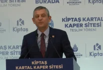 Özgür Özel, Kartal'da kentsel dönüşüm anahtar teslim töreninde konuştu