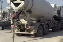 Yola beton döken mikserin şoförüne 5 bin 662 lira cezası