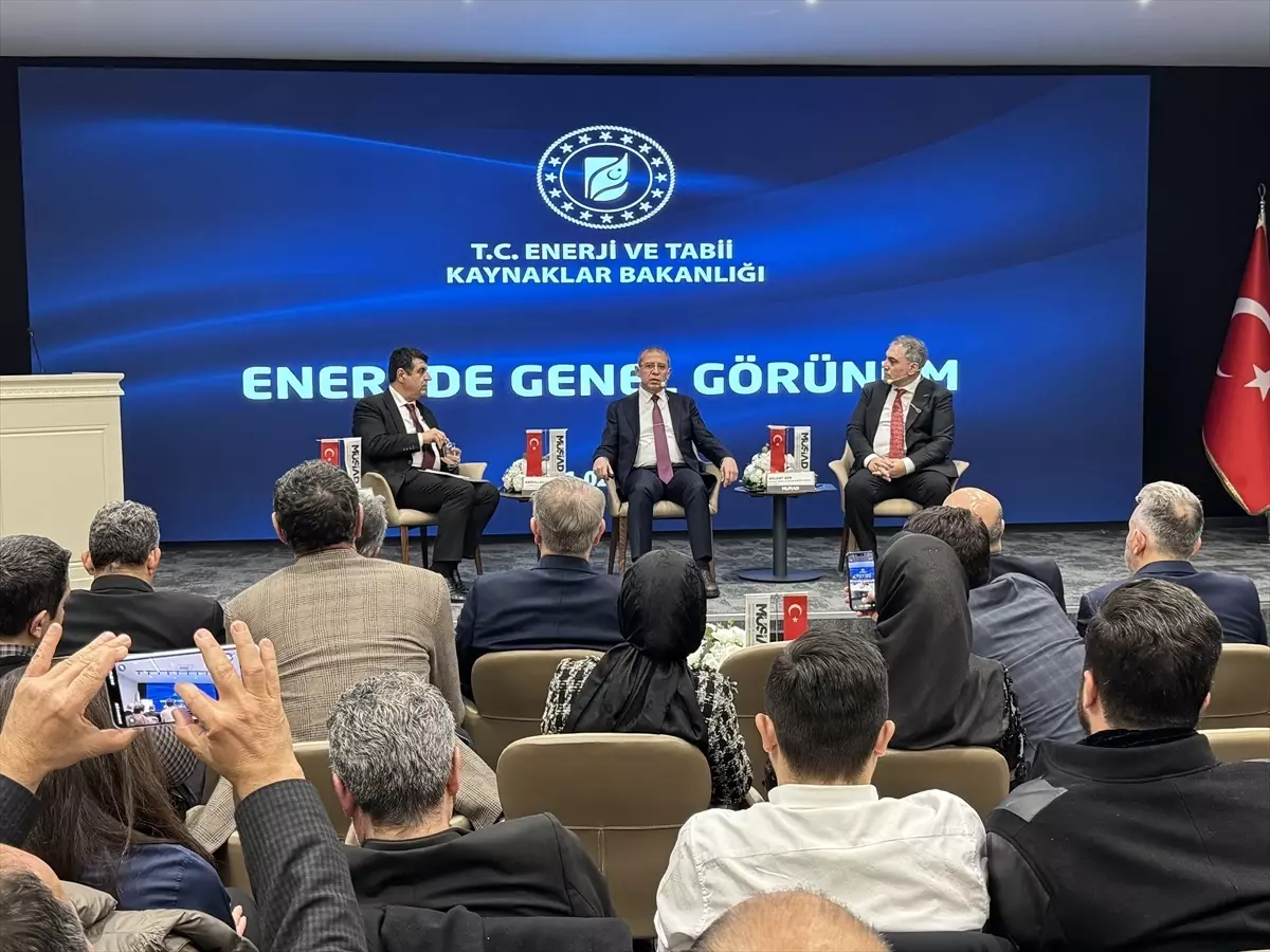 Enerji ve Tabii Kaynaklar Bakan Yardımcısı Abdullah Tancan İzmir'de konuştu Açıklaması