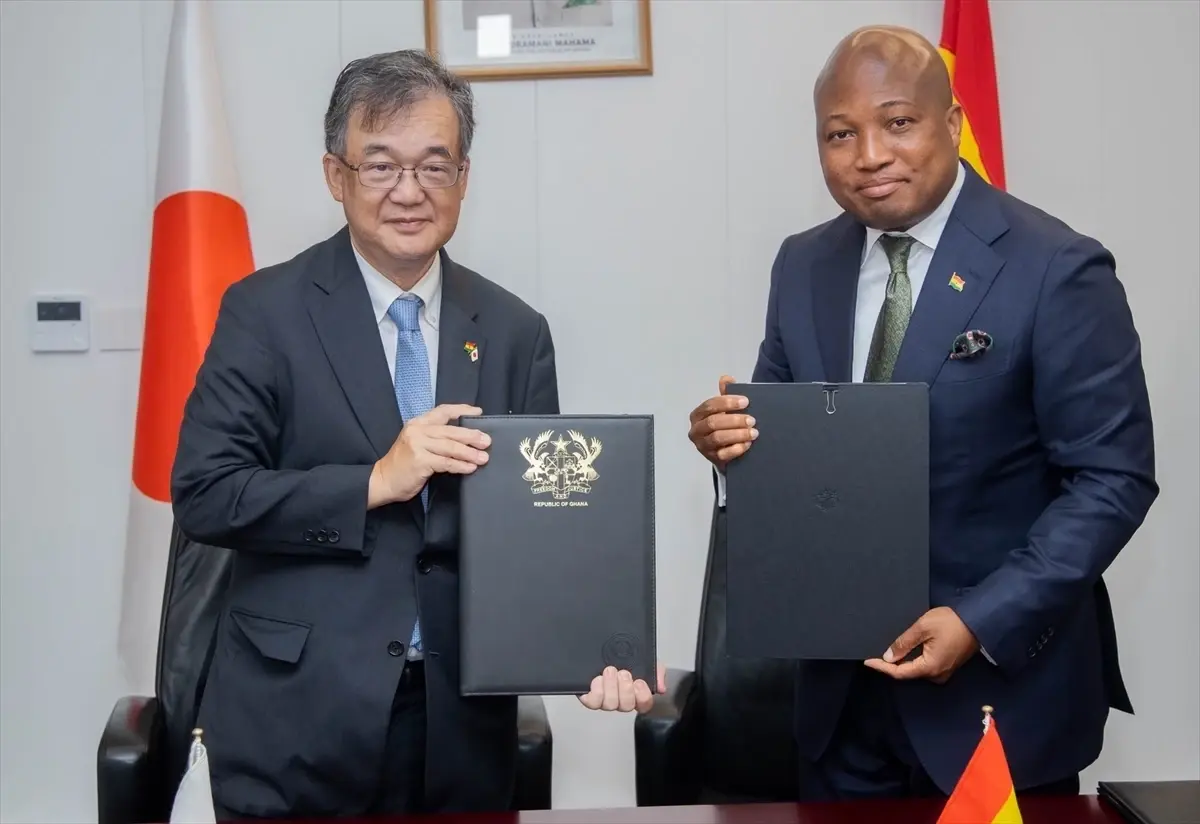 Gana ile Japonya arasında 20 milyon dolarlık sağlık hibesi anlaşması
