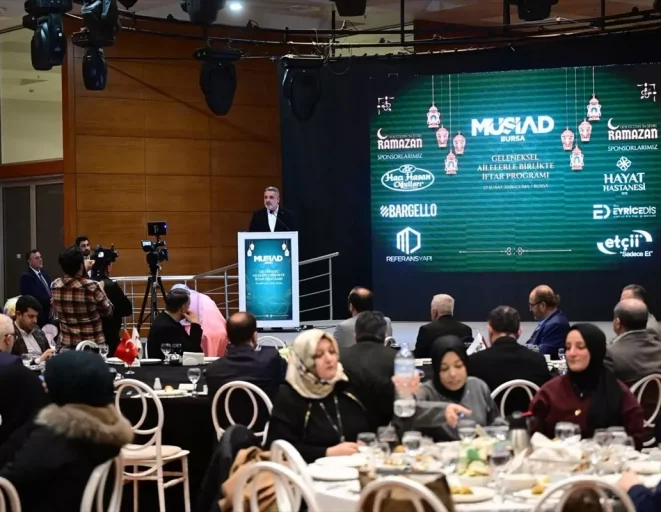 MÜSİAD Bursa Şubesi iftar programı düzenledi
