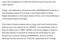 Trump, Japonya'nın 550 milyar dolarlık yatırım taahhüdü kapsamındaki ilk projeleri duyurdu