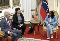 Venezuela Geçici Devlet Başkanı Rodriguez, ABD Enerji Bakanı Wright'ı kabul etti