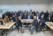 AK Parti Milletvekili Haluk İpek madencilerle iftarda buluştu