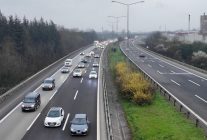 Anadolu Otoyolu'nun Düzce geçişinde dönüş yoğunluğu