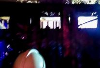 Bodrum'da 3 konteyner alev alev yandı