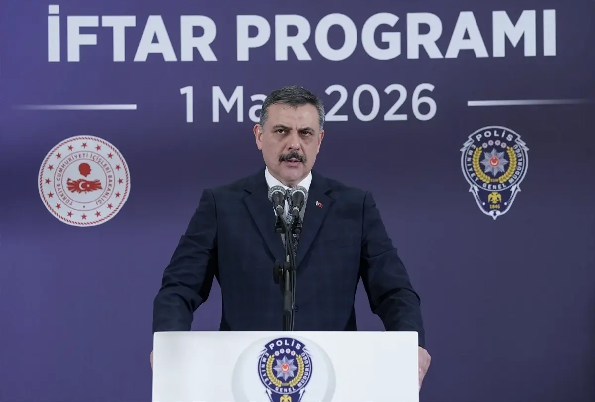 İçişleri Bakanı Çiftçi, Emniyet Genel Müdürlüğü iftar programında konuştu Açıklaması