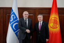 Kırgızistan Dışişleri Bakanı Kulubayev, AGİT Genel Sekreteri Sinirlioğlu ile görüştü