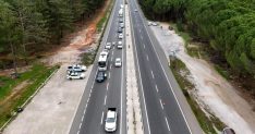 Muğla'da bayram tatilinde 160 binden fazla araç giriş ve çıkışı oldu