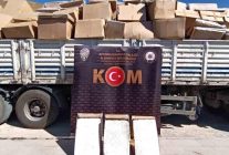 Polis piyasa değeri yaklaşık 8 milyon TL olan makaron ele geçirdi