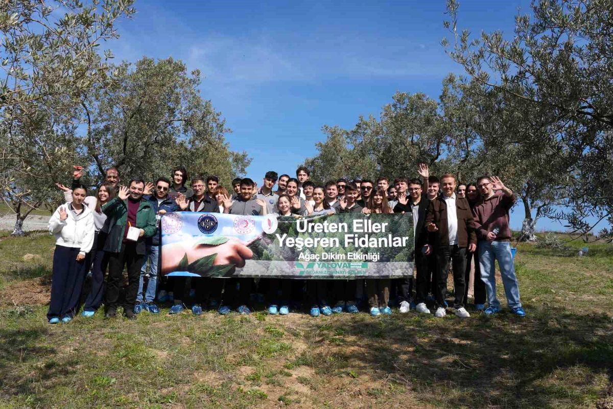 Yalova OSB'de "Üreten Eller, Yeşeren Fidanlar" etkinliği