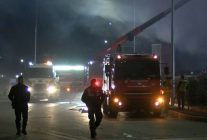 Ankara'da medikal malzeme üretilen fabrikada çıkan yangın, 5 saatte söndürüldü