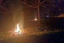 Erzincan'da don nöbeti: Üreticiler sabaha kadar ateş yaktı