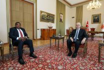 Kurtulmuş, Parlamentolar Arası Birlik Genel Sekreteri Chungong'u kabul etti