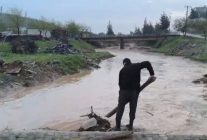 Nurdağı'nda Şiddetli Yağış Sonrası Su Baskınları