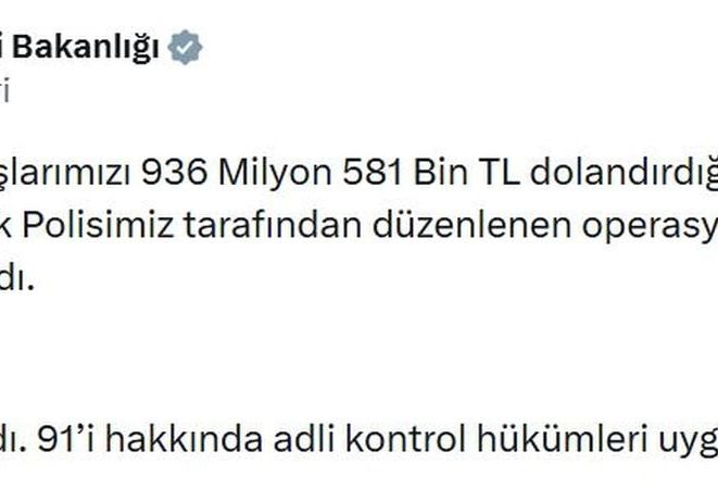 24 ilde dolandırıcılık operasyonları: 133 tutuklama