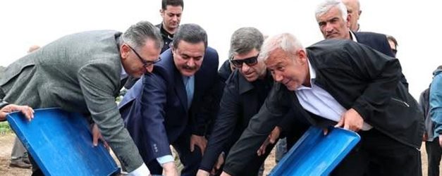 Balgöze köyünde basınçlı sulama tesisi açıldı