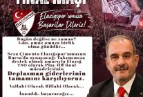 Başkan Alan, Elazığspor'un deplasman giderlerini karşıladı