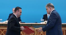 Cumhurbaşkanı Erdoğan, Kazakistan'da 12 anlaşma imzaladı