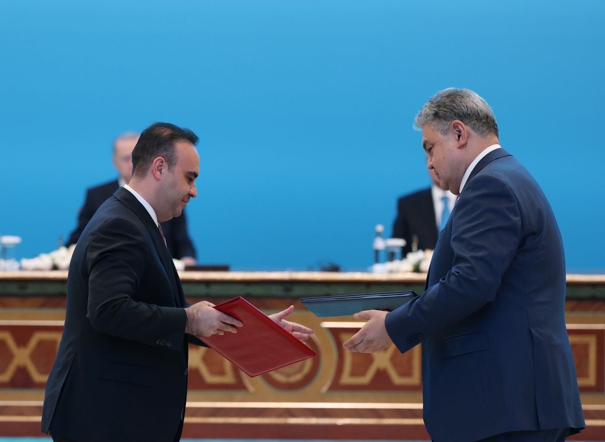 Cumhurbaşkanı Erdoğan, Kazakistan'da 12 anlaşma imzaladı