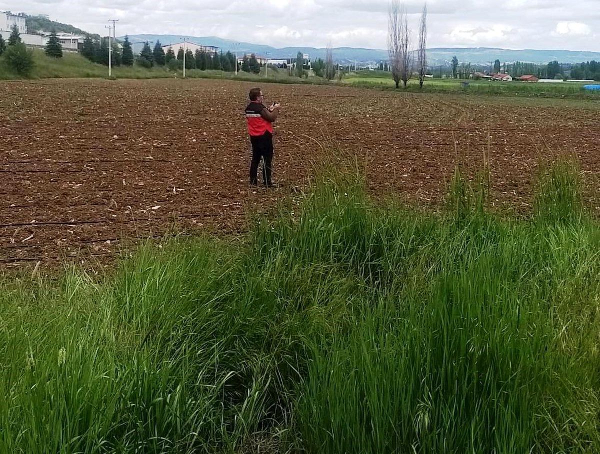 Gediz'de referans parsel tespit çalışmaları