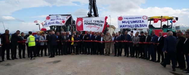 Muş İl Özel İdaresi'ne 165 milyon liralık 40 araçlık filo takviyesi