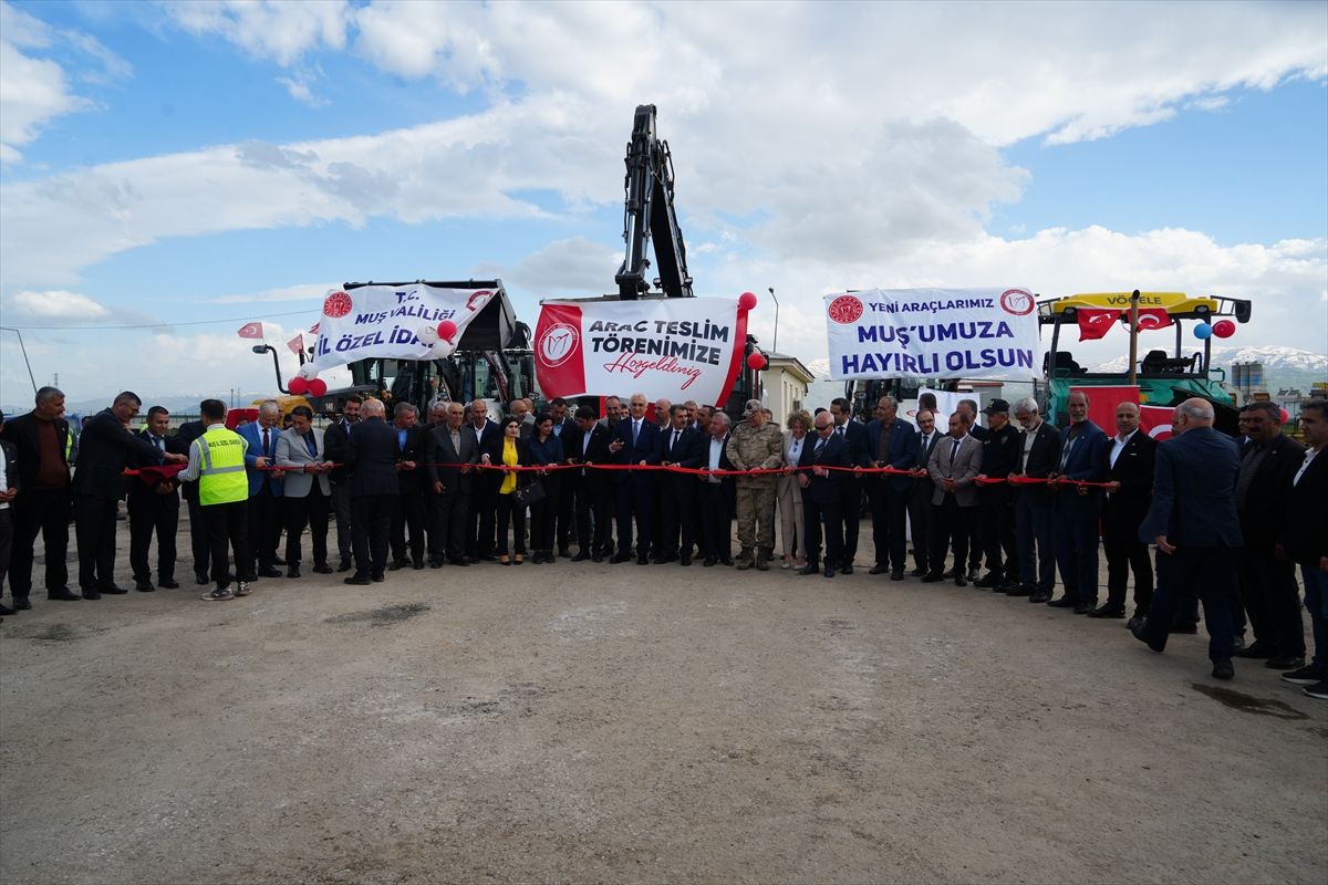 Muş İl Özel İdaresi'ne 165 milyon liralık 40 araçlık filo takviyesi