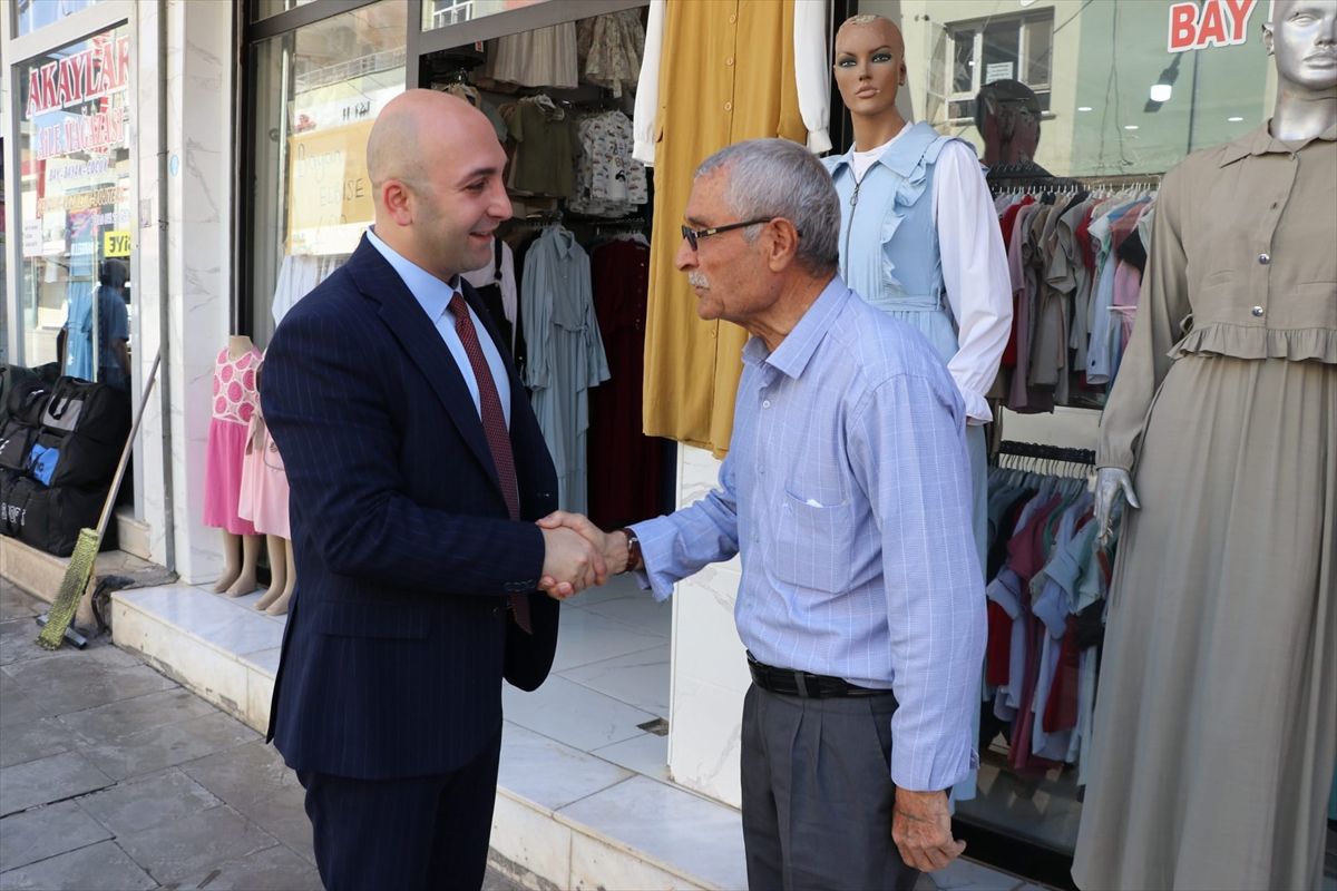 Ceylanpınar kaymakamı esnafı ziyaret etti