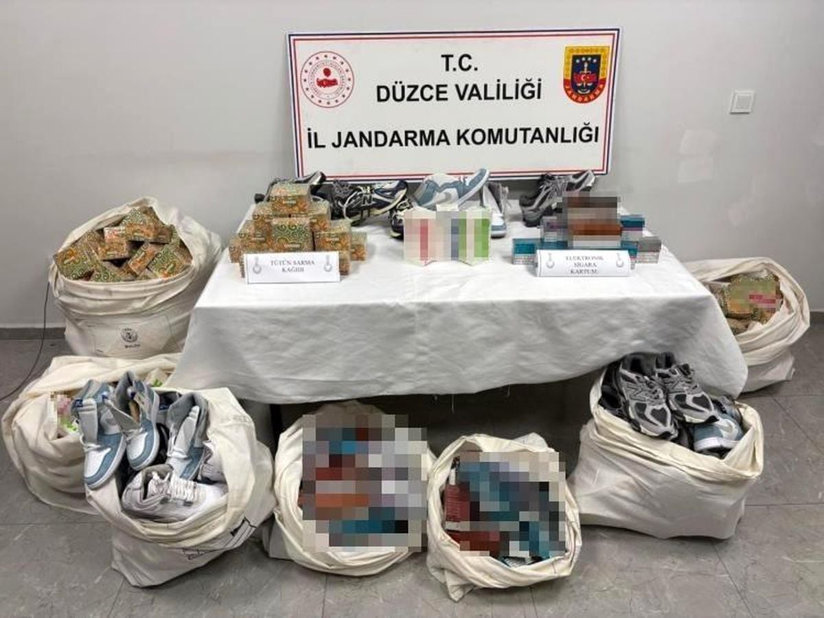 Kargo gönderiminden kaçak ürün çıktı