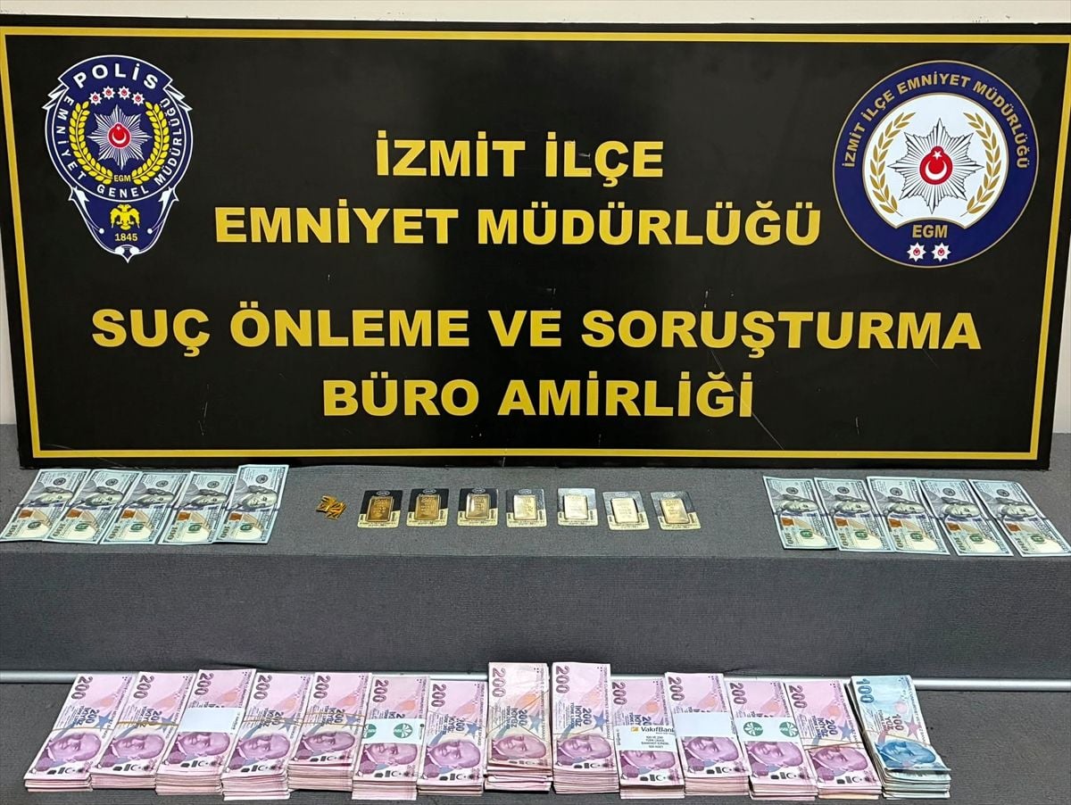 Kocaeli'de ayarı düşürülmüş altınla kuyumcuları dolandırmaya çalışan 2 şüpheli yakalandı