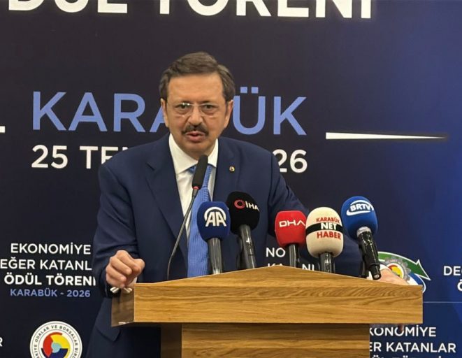 Hisarcıklıoğlu: Üretim yapmaya devam eden her kardeşim madalya almaya hak ediyor (2)