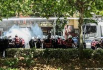 Arnavutluk'ta Flamingo Devrimi: 12 polis yaralandı