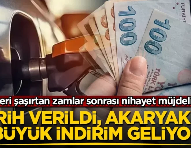 Motorinde bu gece yarısı 2,95 TL indirim bekleniyor