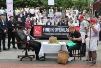 Saadet Partisi'nden "Fındık Oyunları" eylemi... "Taban fiyat 400 TL olmalı"