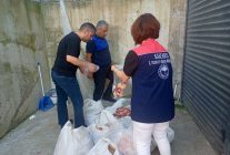 Sakarya'da ele geçirilen 5,5 ton etiketsiz et ürünü imha edildi