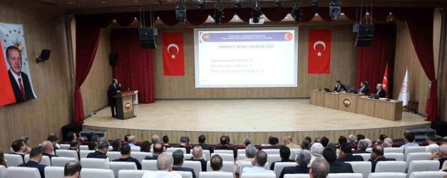 Vali Masatlı başkanlığında il koordinasyon kurulu toplantısı gerçekleştirildi