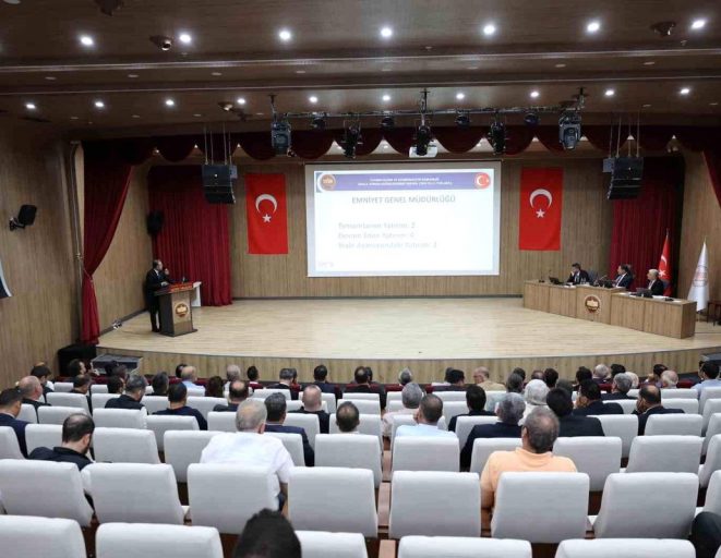 Vali Masatlı başkanlığında il koordinasyon kurulu toplantısı gerçekleştirildi