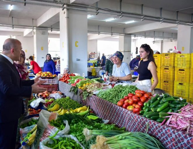 Aydın Valisi Buharkent'te Esnaf ve Vatandaşlarla Buluştu