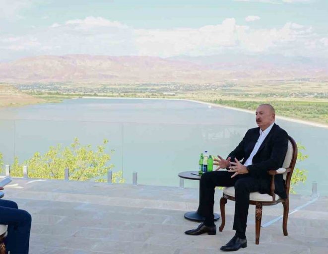 Azerbaycan Cumhurbaşkanı Aliyev: "Nahçıvan’a Ermenistan toprakları üzerinden elektrik hatlarının çekilmesi projesi hazır"