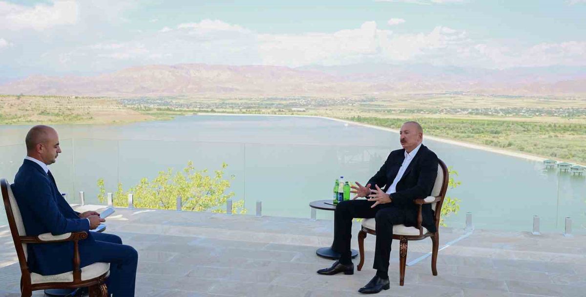 Azerbaycan Cumhurbaşkanı Aliyev: "Nahçıvan’a Ermenistan toprakları üzerinden elektrik hatlarının çekilmesi projesi hazır"