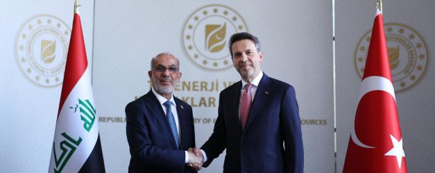 Bakan Bayraktar, Irak Petrol Bakanı Hüdeyir ile görüştü