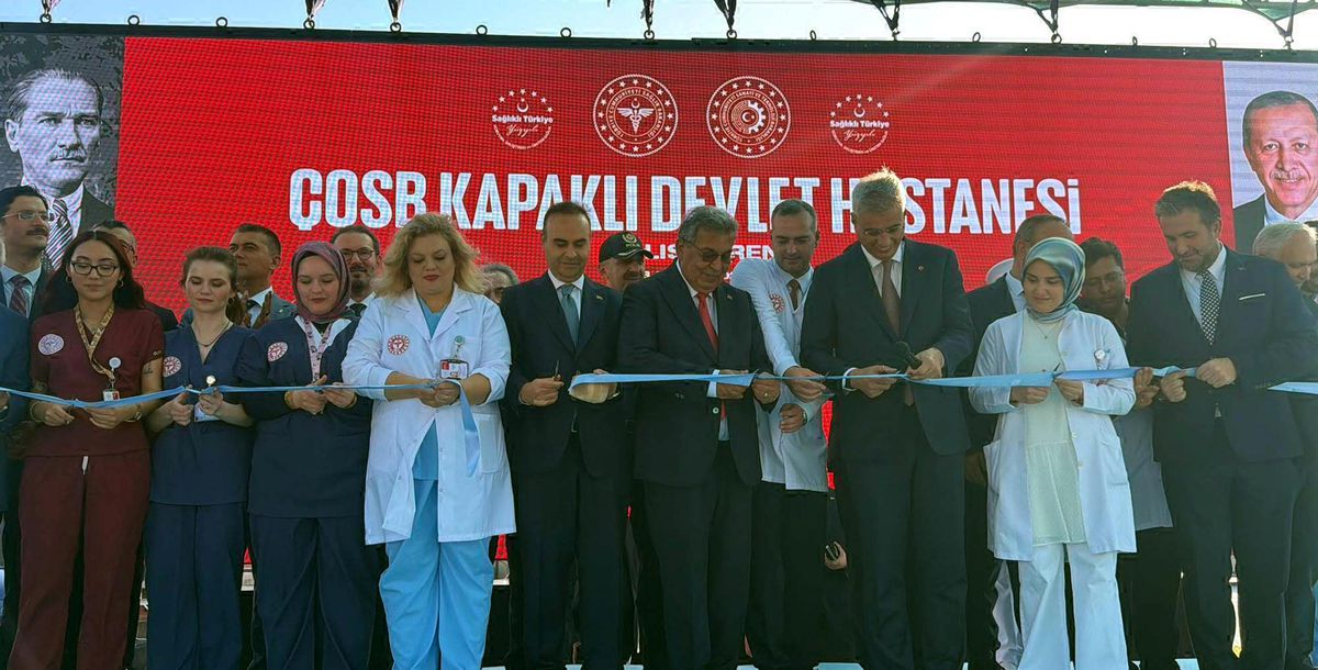 Bakan Memişoğlu ile Bakan Kacır, Tekirdağ'da hastane açılışına katıldı