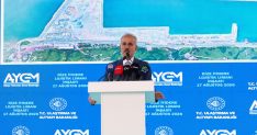 İyidere Lojistik Merkezi'nde Beton Döküm Töreni
