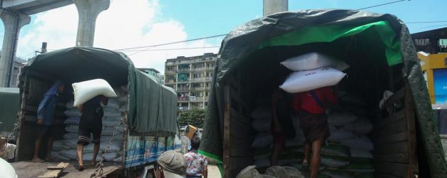 Myanmar'ın Pirinç İhracatı İlk Dört Ayda 699.730 Ton