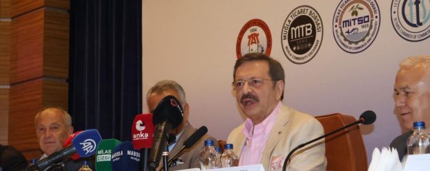 TOBB Başkanı Hisarcıklıoğlu: Sırt sırta, gönül gönüle zor günleri aşacağız