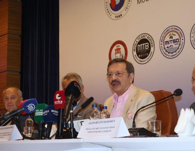 TOBB Başkanı Hisarcıklıoğlu: Sırt sırta, gönül gönüle zor günleri aşacağız