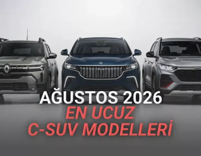 Türkiye'nin En Ucuz 10 Hatchback'i