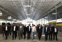 Ağrı Valisi Bozkurt, Diyadin Jeotermal Sera OSB'deki çalışmaları yerinde inceledi
