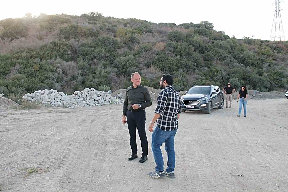 Erzin Kaymakamı Akpınar, Erzin OSB'deki çalışmalar hakkında bilgi aldı