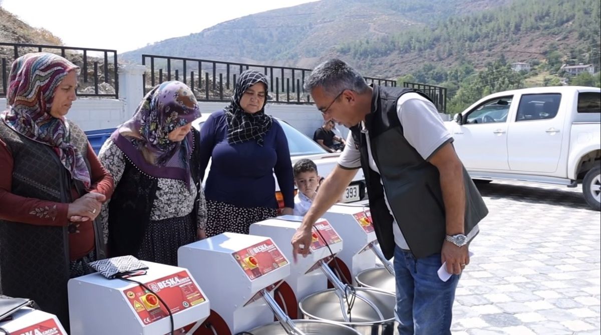 Hatay'da ORKÖY ile 67 aileye 2,2 milyon TL destek